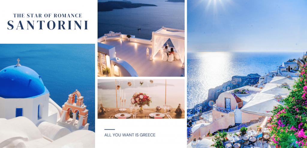 DESTINATION WEDDING - SANTORINI Greece